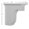 Ekena Millwork 4 7/8"W x 10"D x 10"H Legacy Bracket BKT10X10X04LE - alternate 2